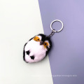 Wholesale Creative Plush Cute Owl Key Chains Animal Pendant Promotional Gift